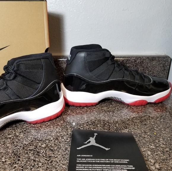 Nike Air Jordan Retro XI 11 BRED 2019 378037 061 - Picture 5 of 5